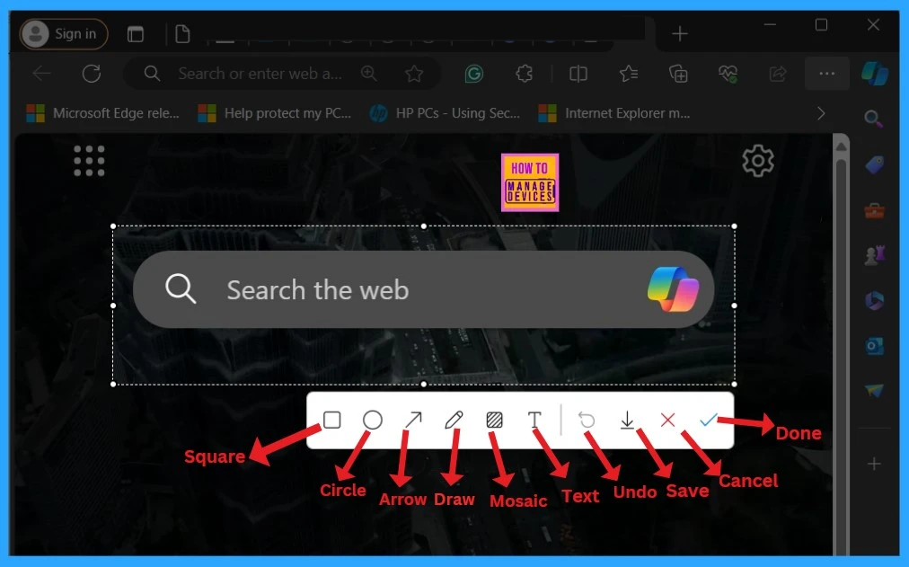 How to Enable and Use the New Screenshot Tool in MS Edge 4 How to Enable and Use the New Screenshot Tool in MS Edge - Fig.1