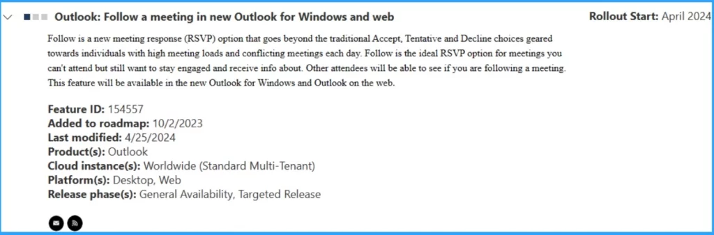 Follow Meeting Option a New Feature in Case of Meeting Conflicts - Fig.2 - Creds to MS
