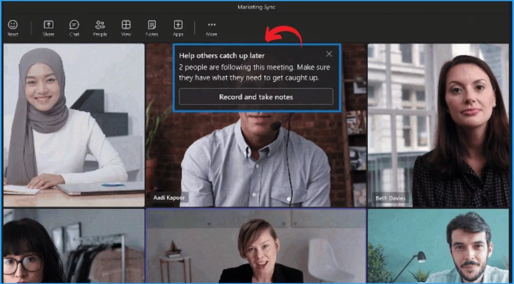 Follow Meeting Option a New Feature in Case of Meeting Conflicts - Fig.5 - Creds to MS