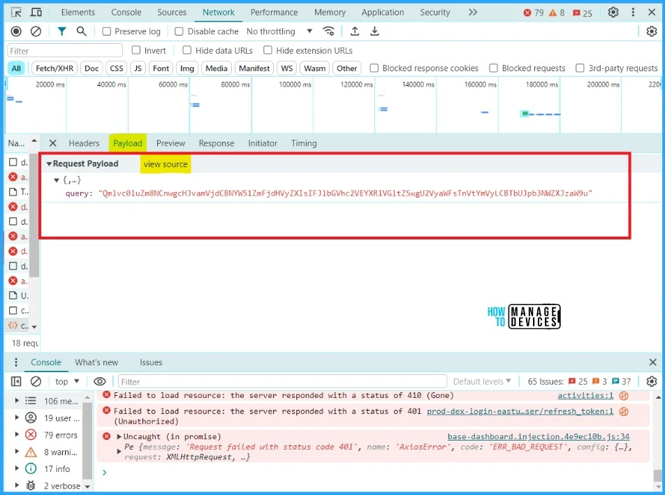 Run Intune Device Query with Microsoft Graph API Fig. 7