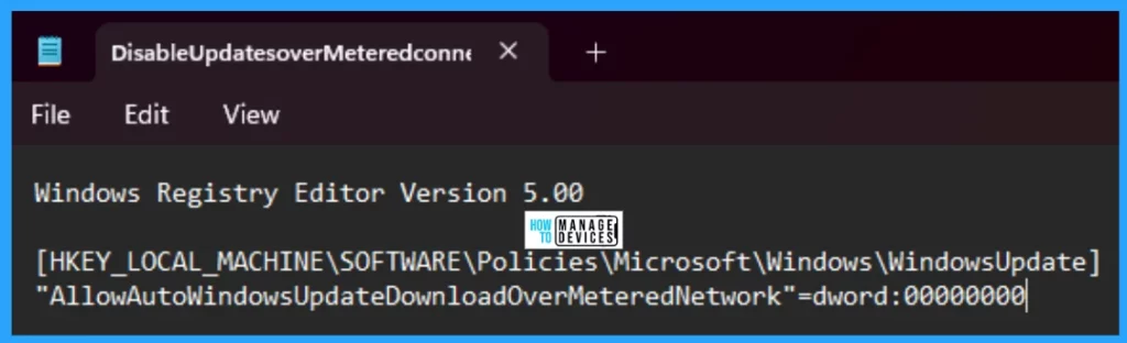 How to Allow Disallow Download Updates over Metered Connections in Windows 11 - Fig. 13