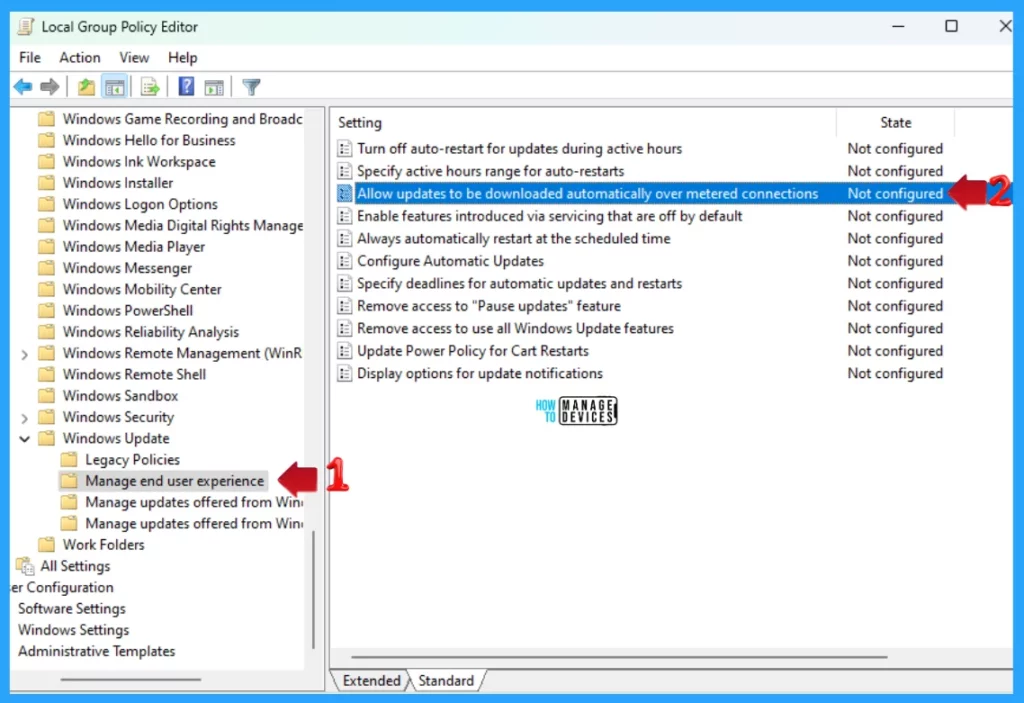 How to Allow Disallow Download Updates over Metered Connections in Windows 11 - Fig. 5
