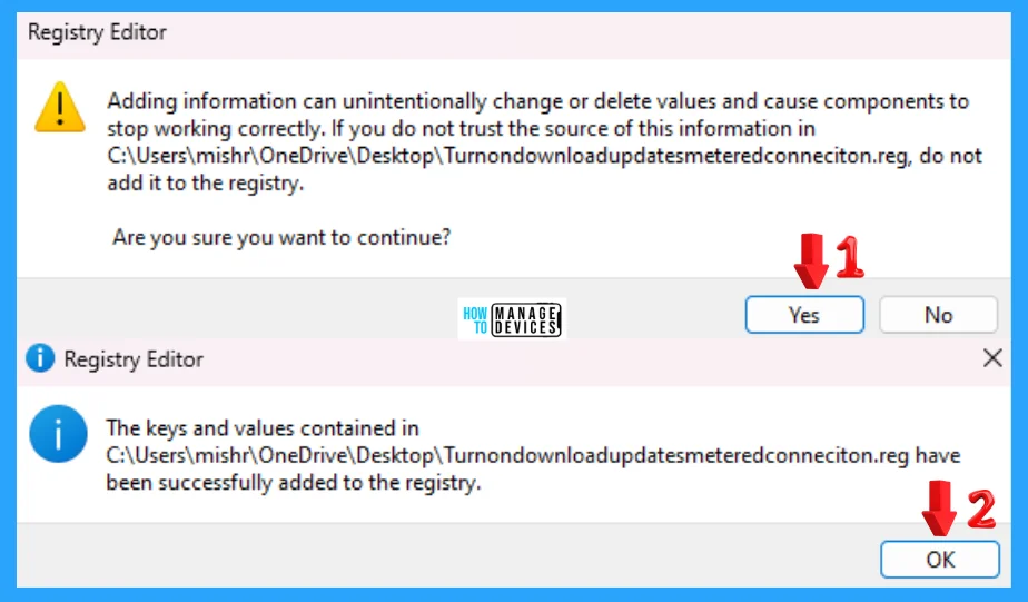 How to Allow Disallow Download Updates over Metered Connections in Windows 11 - Fig. 8