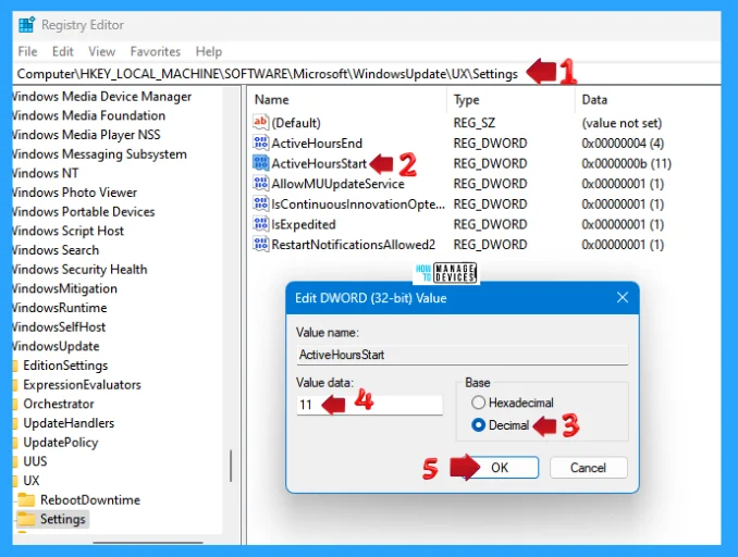 How to Set Active Hours to Avoid Random Restarts in Windows 11 - Fig. 10