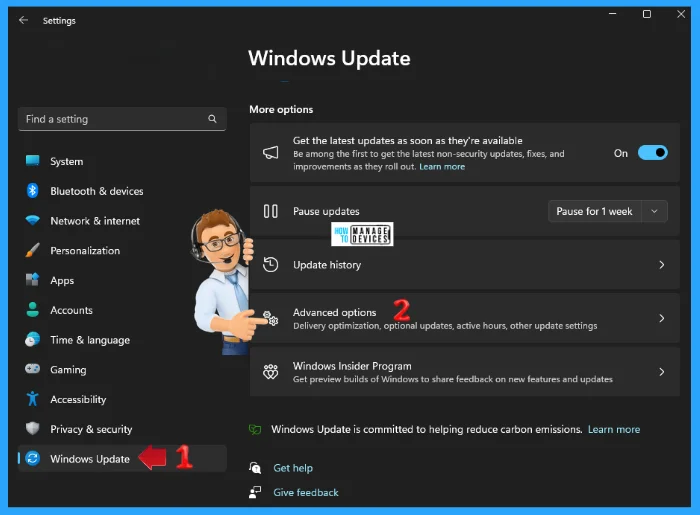 Process to View Delivery Optimization Activity Monitor in Windows 11 - Fig. 2