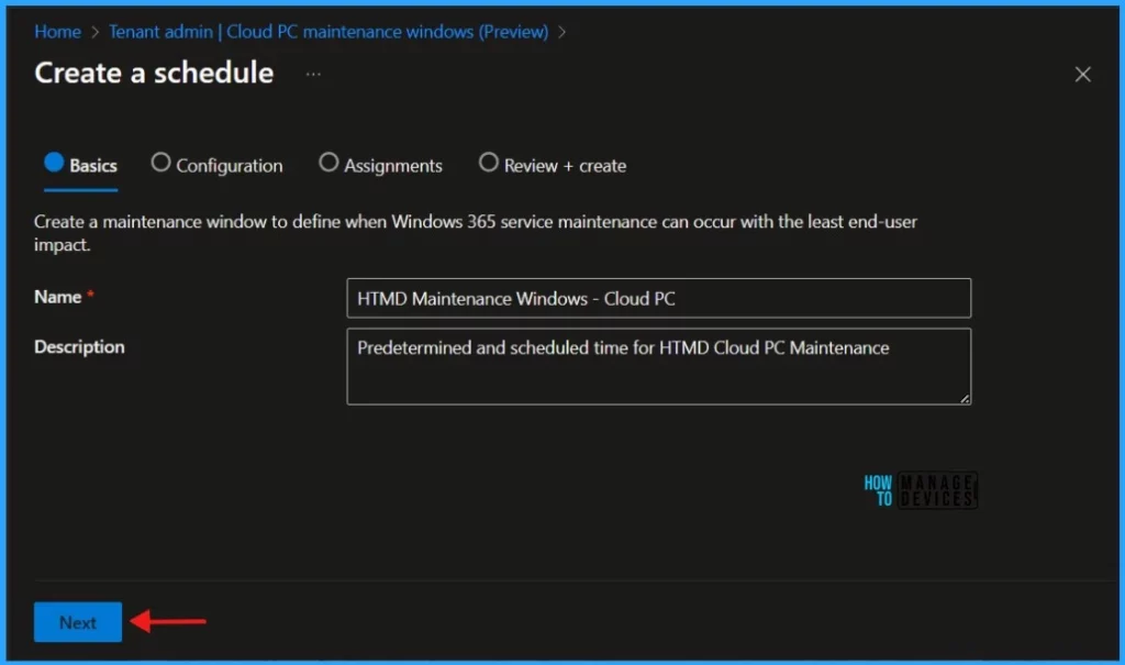 How to Create Cloud PC Maintenance Windows using Microsoft Intune 2