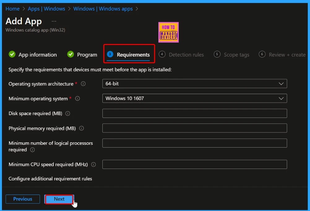 Microsoft Azure CLI Deployment using Intune Enterprise App Catalog App - Fig.7