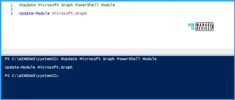 Best Guide to Install Microsoft Graph PowerShell Modules Fig. 5