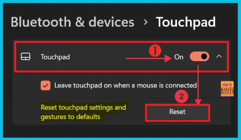 Reset Touchpad Settings and Gestures to Default in Windows 11 - Fig.3