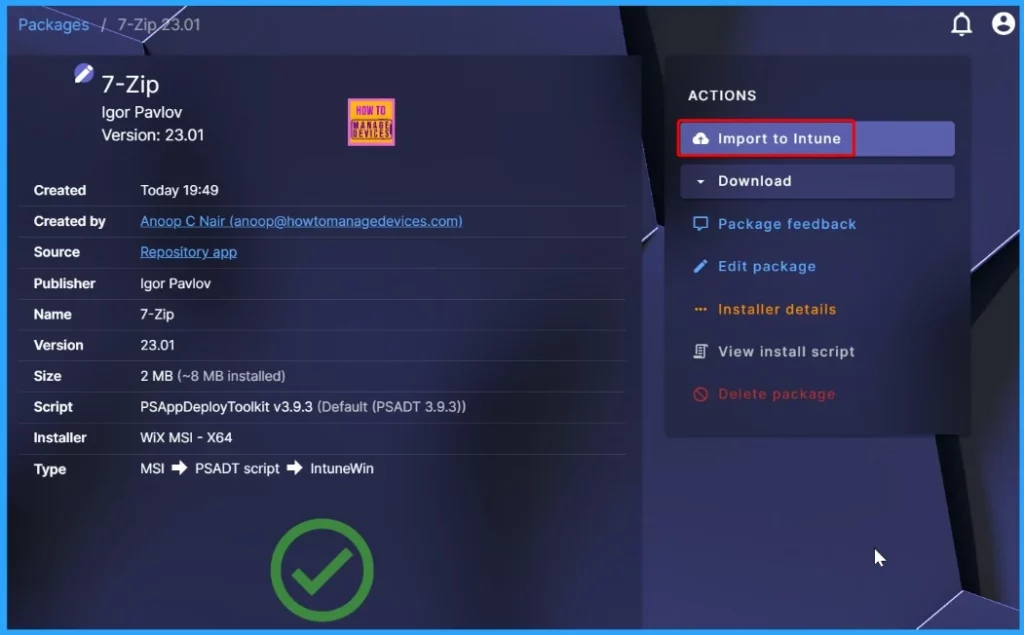 Robopack Makes Intune App Deployment to Next Level - Fig.8