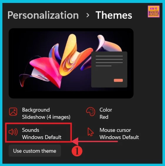 How to Save Sound Theme in Windows 11 - Fig.3