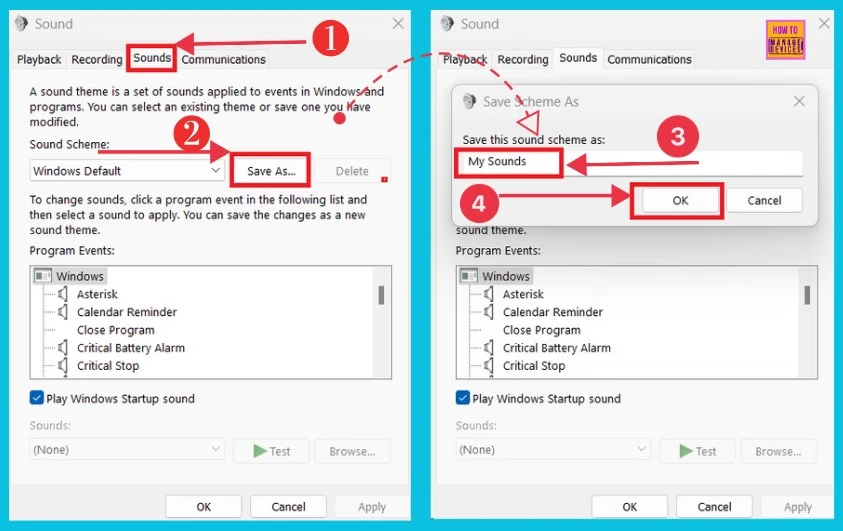 How to Save Sound Theme in Windows 11 - Fig.4