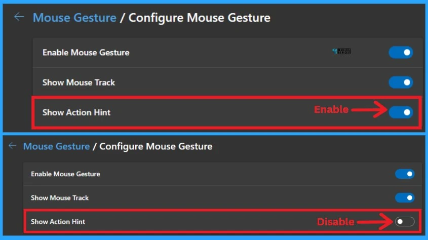 Turn On or Off Show Action Hint for Mouse Gesture in Microsoft Edge 5 Turn On or Off Show Action Hint for Mouse Gesture in Microsoft Edge - Fig.4