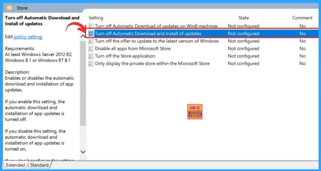 Turn on Automatic Store App Updates in Windows 11- Fig.6