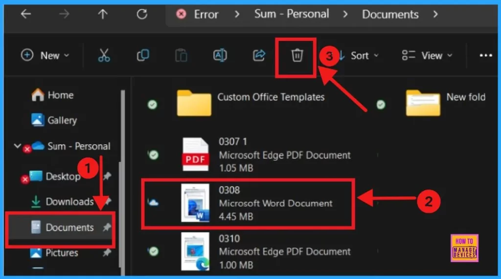 
Different Methods for Deleting Files in Windows 11 - Fig.2
