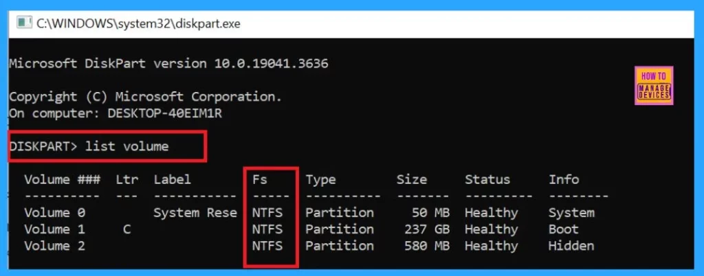 How to Find The File System Of a Drive In Windows 11 - Fig.13