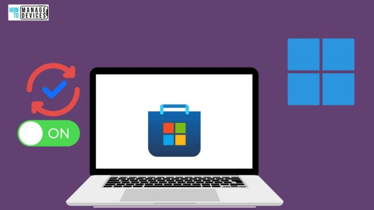 Turn on Automatic Store App Updates in Windows 11 4