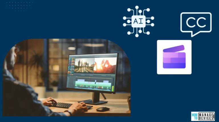 Microsoft Clipchamp Text to Speech Audio Caption Video Editing Feature