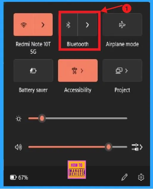 How to Enable or Disable Bluetooth in Windows 11 -Fig.1