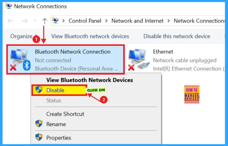How to Enable or Disable Bluetooth in Windows 11 -Fig.6