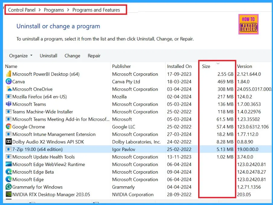 5 Ways to Check App Storage Space Usage in Windows 11 - Fig.9