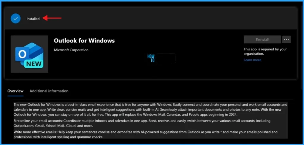 Install New Outlook for Windows with Microsoft Store App from Intune 9