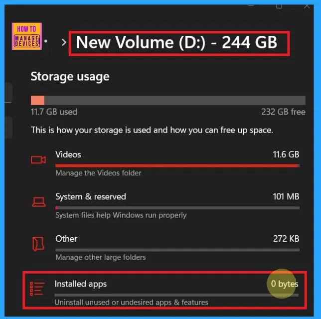 5 Ways to Check App Storage Space Usage in Windows 11 - Fig.13