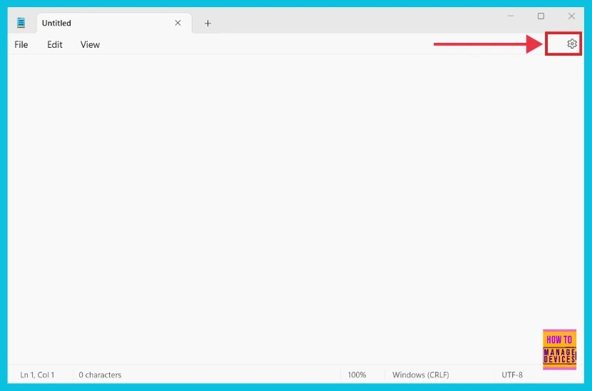 How to Enable Dark Mode Notepad in Windows 11 10 PCS- Fig.2