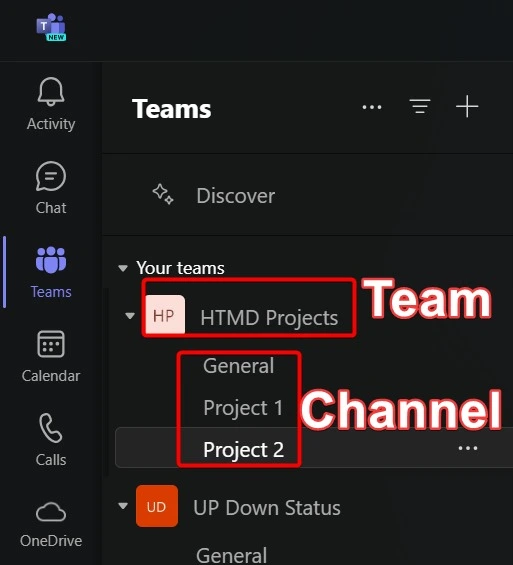 New Hide General Channel Feature in Microsoft Teams - Fig.3