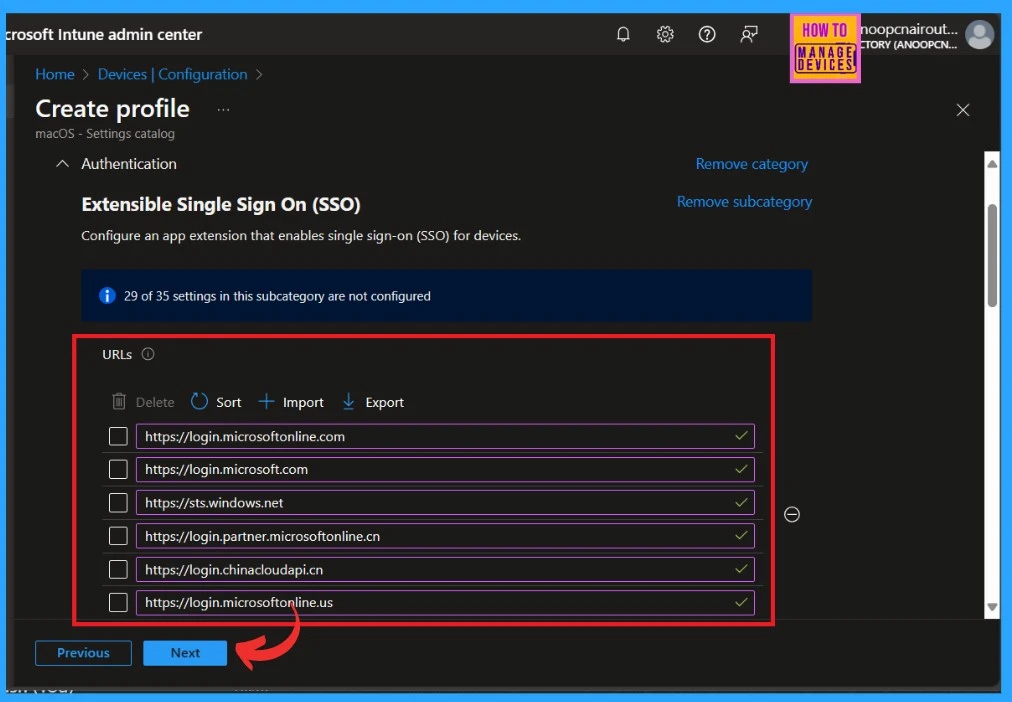 New Platform SSO for macOS Devices in Microsoft Intune - Fig.6