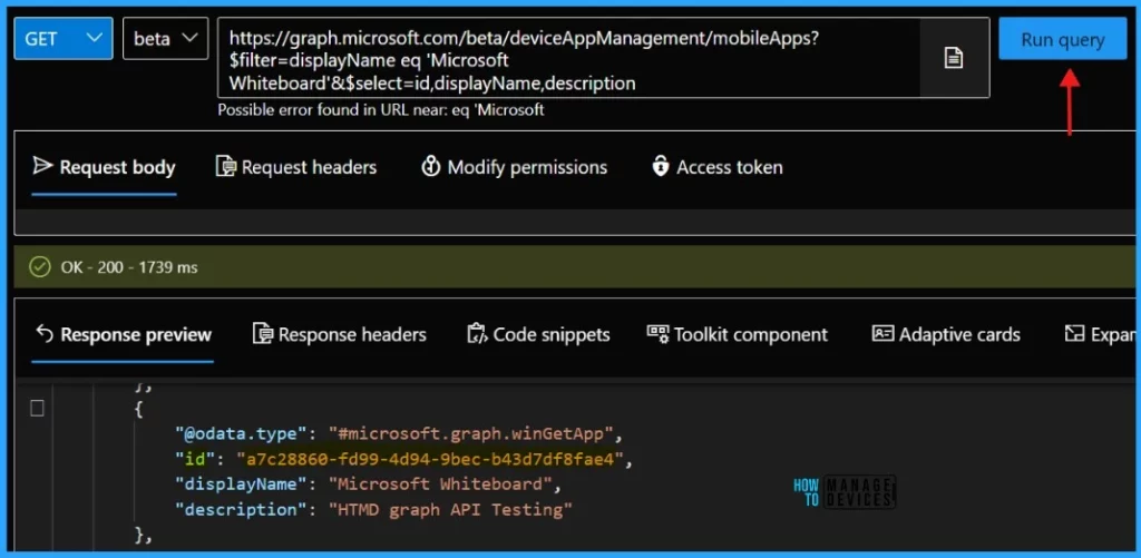 Automate Intune App Deployment using Microsoft Graph API and PowerShell. Fig. 02