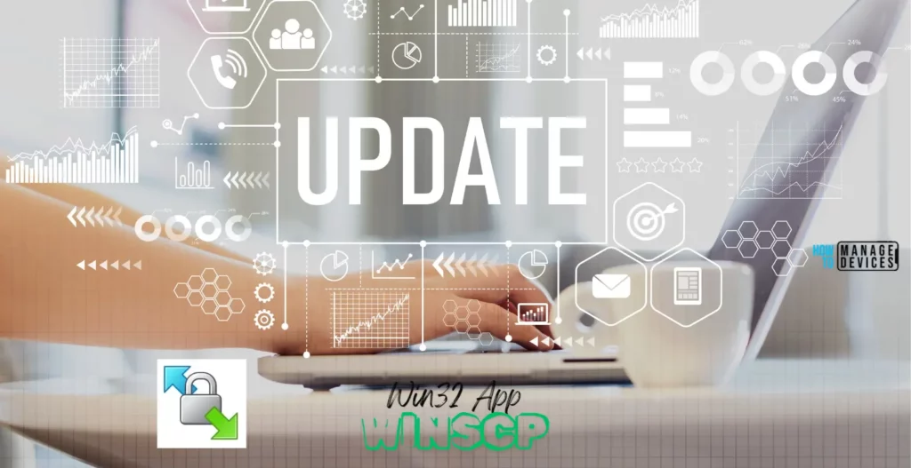 Best Guide to enable WinSCP Win32 app Supersedence and Auto-Update with Intune. Fig. 1