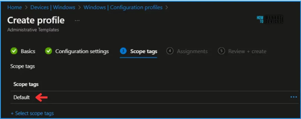 Best Guide to remove access to use all Windows Update features with Intune. Fig. 8