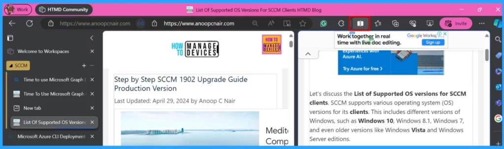 Best Way to Organise your Workspaces in Microsoft Edge - Fig.5