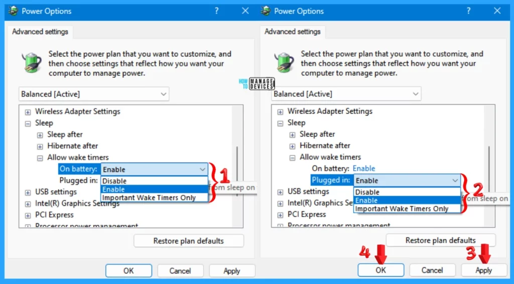 Best Way to Turn On or Off Allow Wake Timers in Windows 11 - Fig. 4