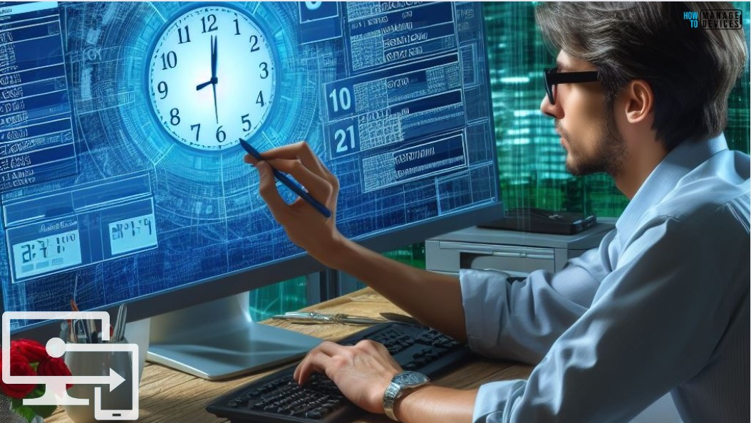 Prevent Users from changing the Date and Time on the device using the Intune Policy. Fig 01