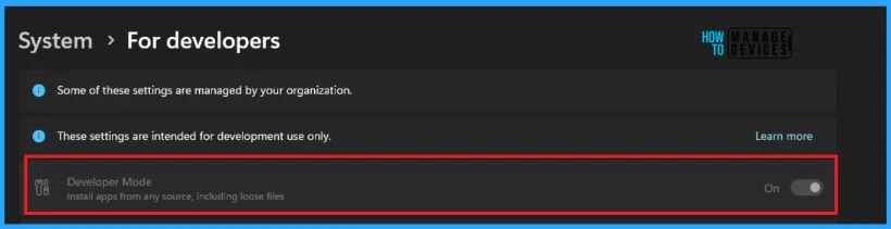 Best Intune Guide to Enable Developer Mode in Windows Machines 11