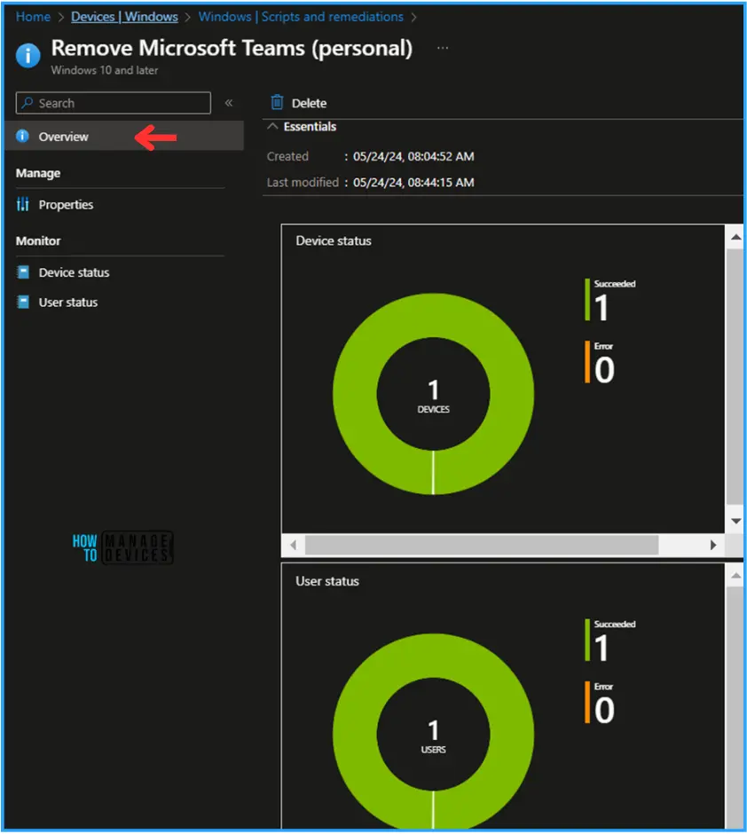 Easy Way to Remove Microsoft Teams personal with Intune. Fig. 8