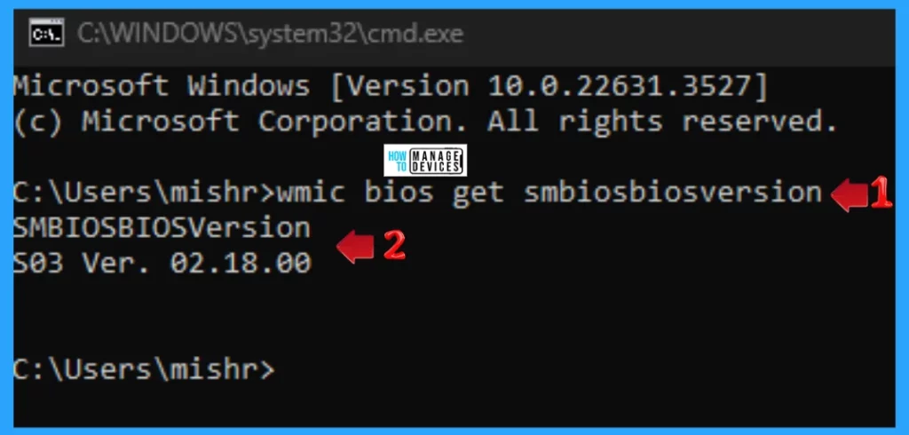 How to Check UEFI BIOS Firmware Version in Windows 11 - Fig. 11