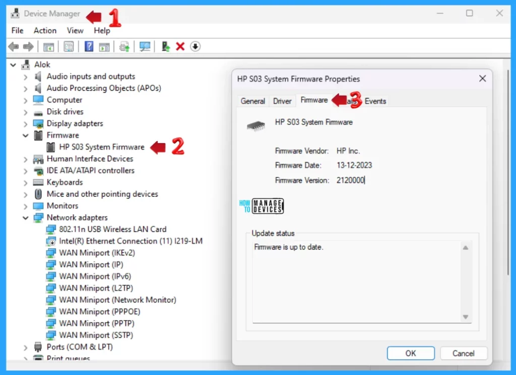 How to Check UEFI BIOS Firmware Version in Windows 11 - Fig. 5