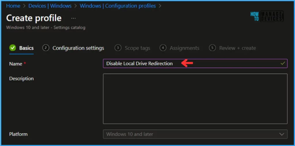 How to Easily Disable Local Drive Redirection with Intune. Fig. 4