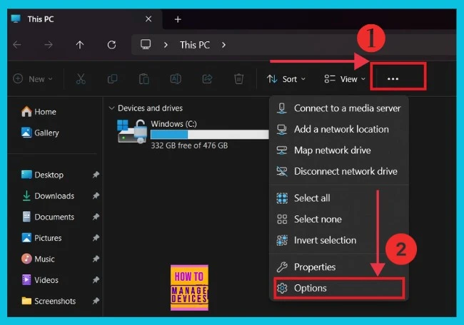 How to Show or Hide Empty Drives in Windows 11 - fig.4