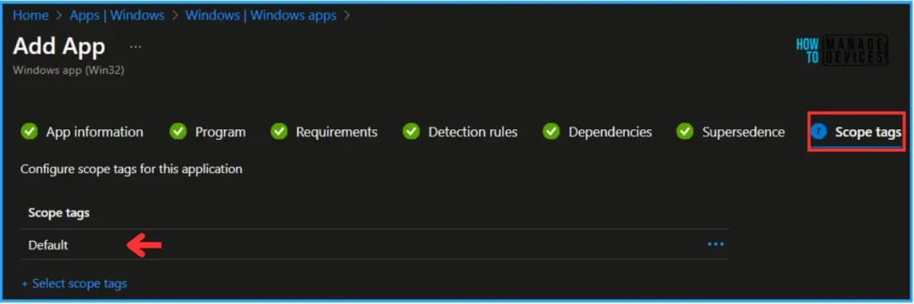 Best Guide to enable WinSCP Win32 app Supersedence and Auto-Update with Intune. Fig. 14
