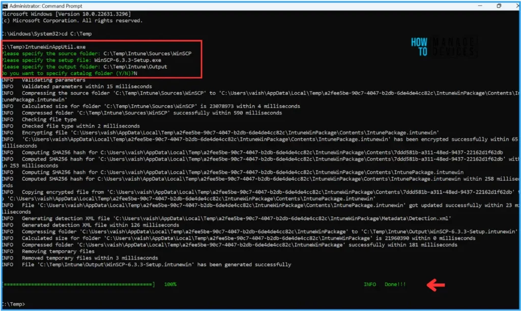 Best Guide to enable WinSCP Win32 app Supersedence and Auto-Update with Intune. Fig. 3