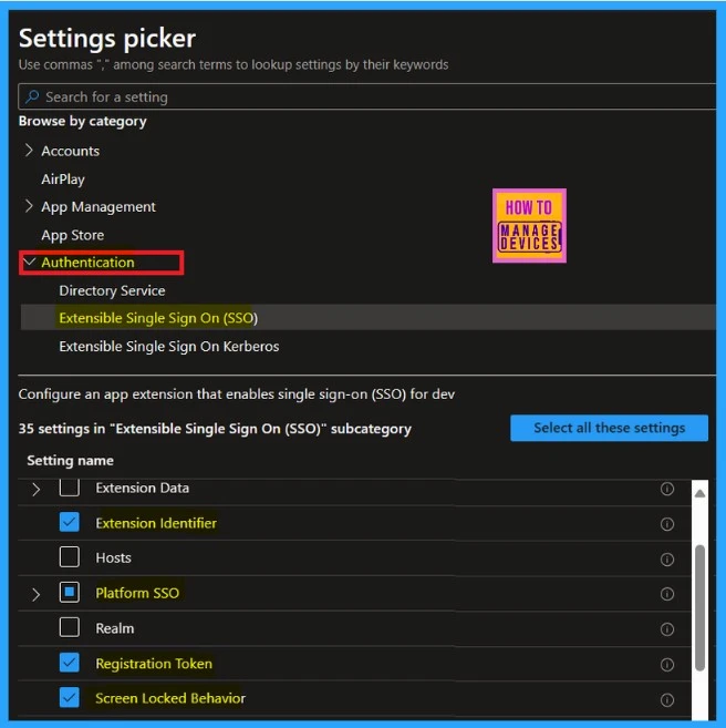 New Platform SSO for macOS Devices in Microsoft Intune - Fig.5