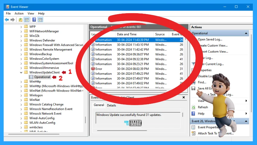 Procedure to Read Windows Update Logs in Windows 11 - Fig. 8