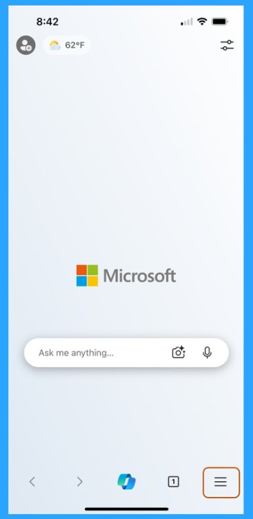 Shared Links are Now Generally Available in Edge Version125 on Mobile- Fig.1 Cres to MS