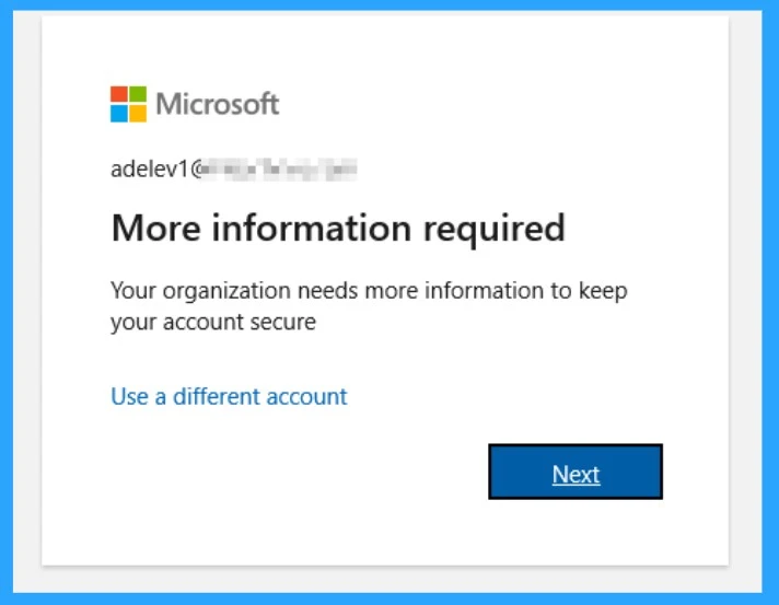 Passwordless Authetication now Users can Sign in with a TAP - Fig.2 - Creds to MS