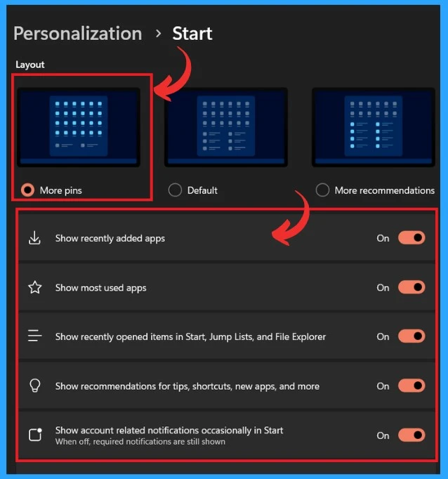 How to Clear the Start Menu Recommended Section in Windows 11- Fig.4