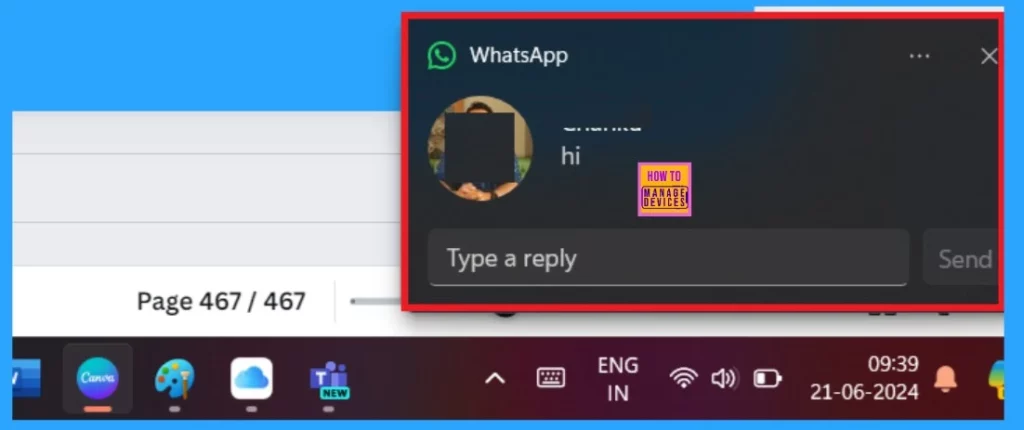 Turn On or Off Do Not Disturb for Notifications in Windows 11 - Fig.1